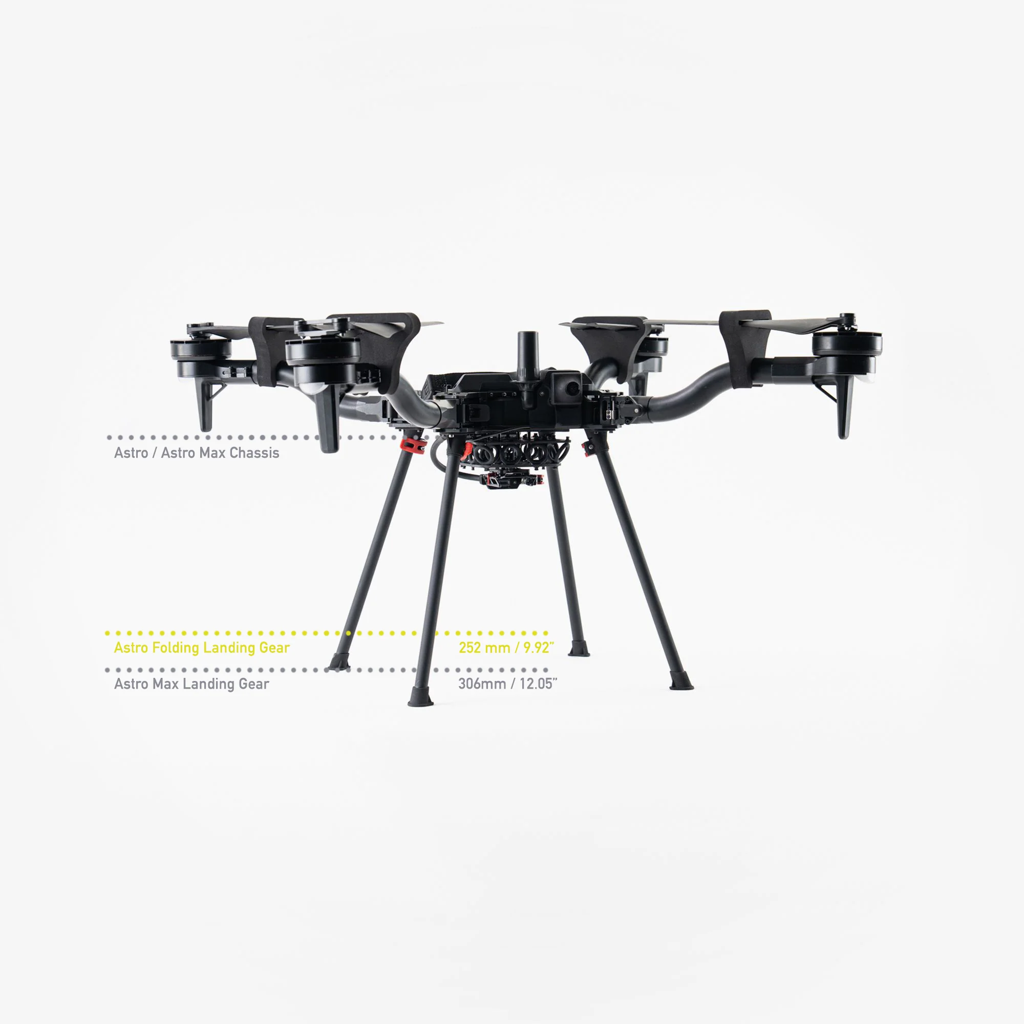 Astro Max Quick Release Landing Gear (2 Legs) - Image 2