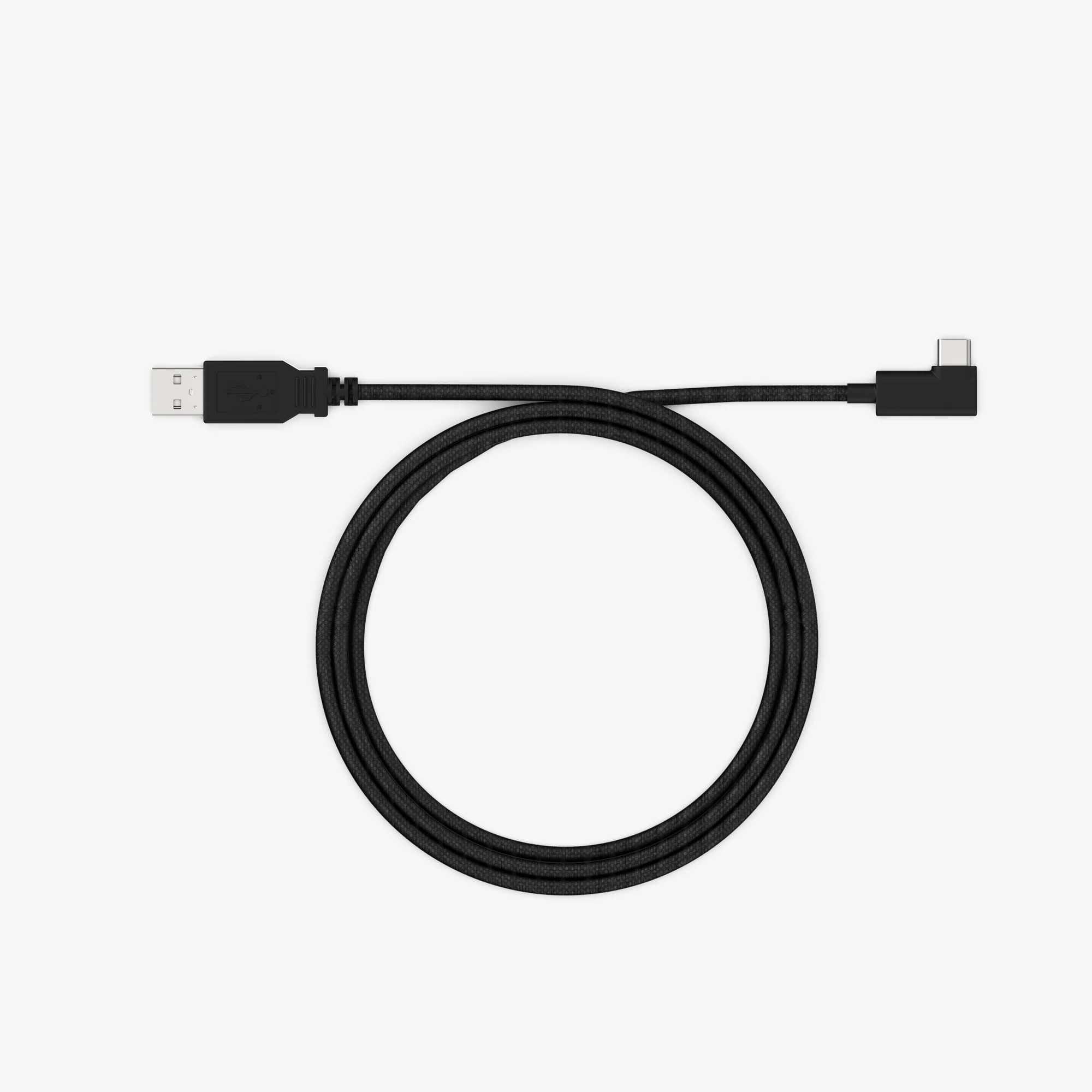USB Right Angle C to USB A 2.0 Cable (3 m) - Image 2